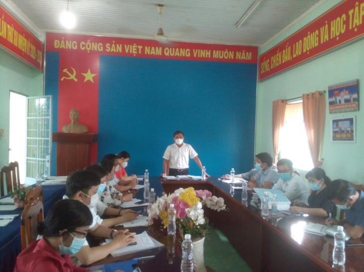 Ban Kinh tế - Xã hội HĐND huyện Dương Minh Châu giám sát việc thực hiện Nghị quyết số 68/NQ-CP ngày 01/7/2021 của Chính phủ